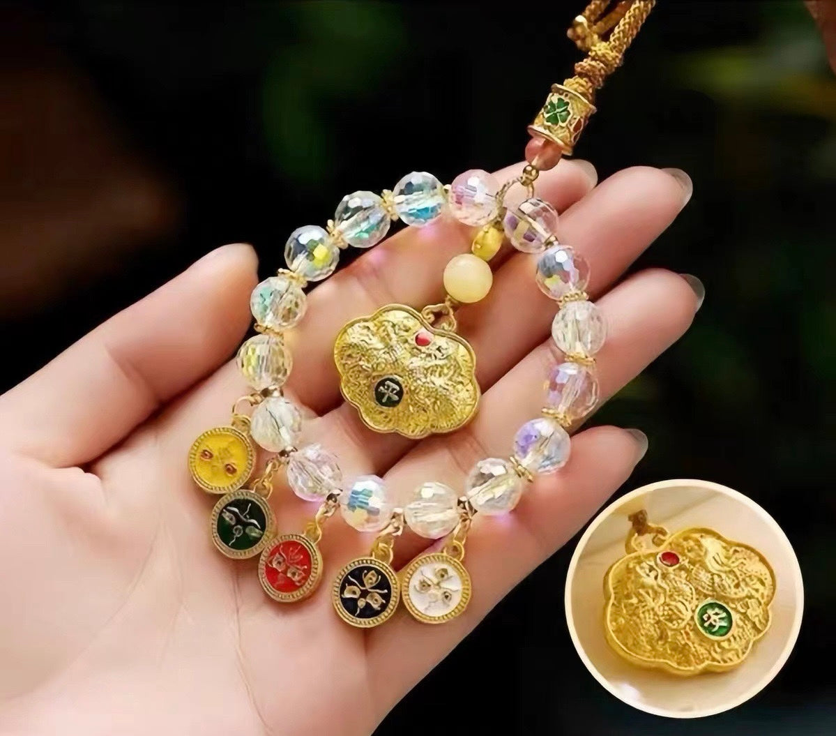 Attract Abundance Wherever You Drive - Car Charm