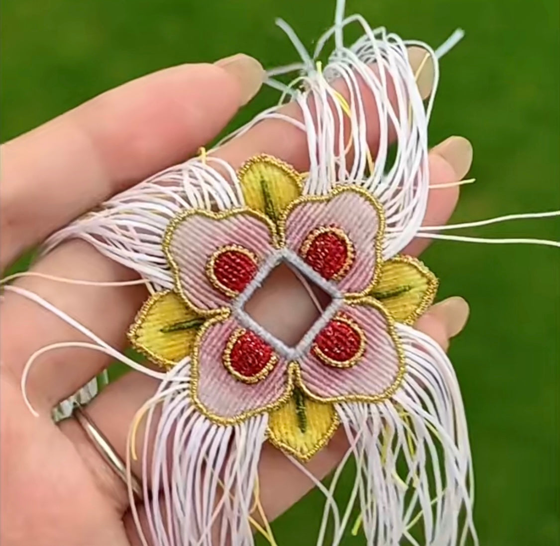 Handmade Delicate Petal Charm