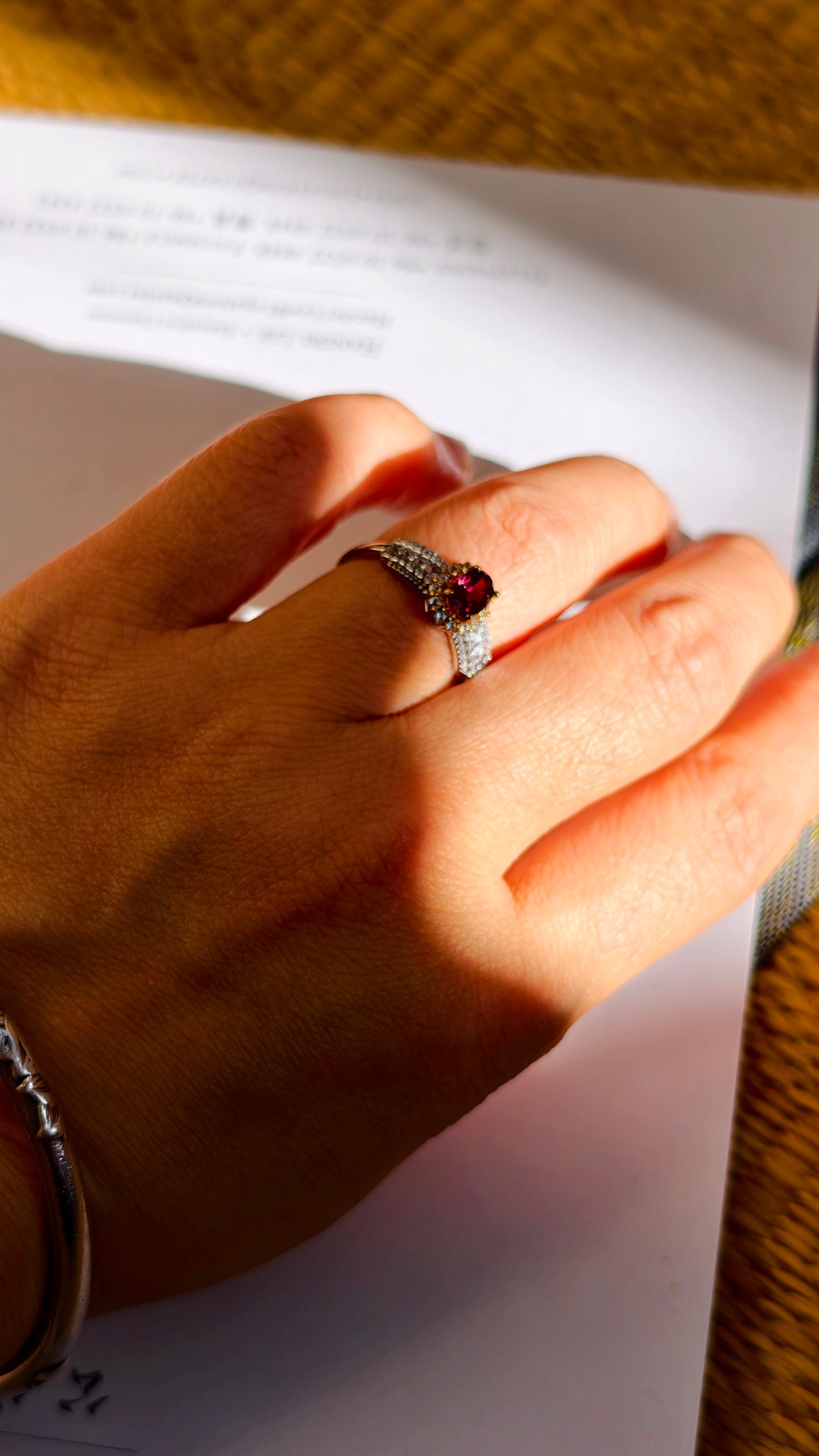 Vintage Garnet Ring