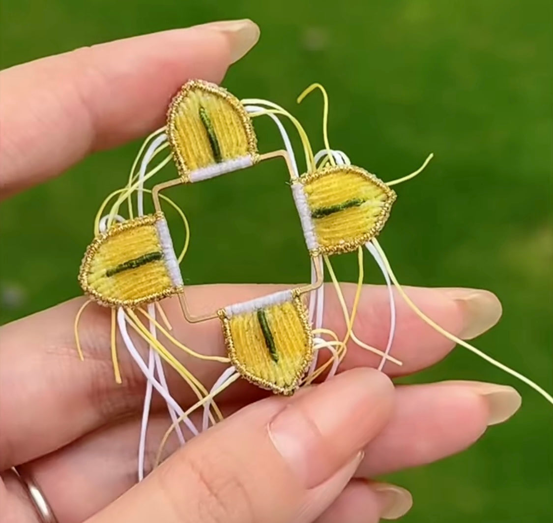 Handmade Delicate Petal Charm