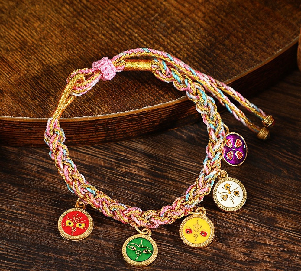 Tibetan Bracelet from Five Wealth God