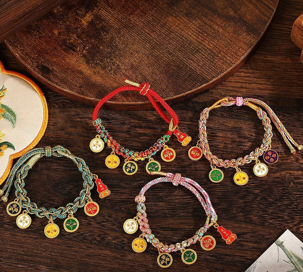 Tibetan Bracelet from Five Wealth God