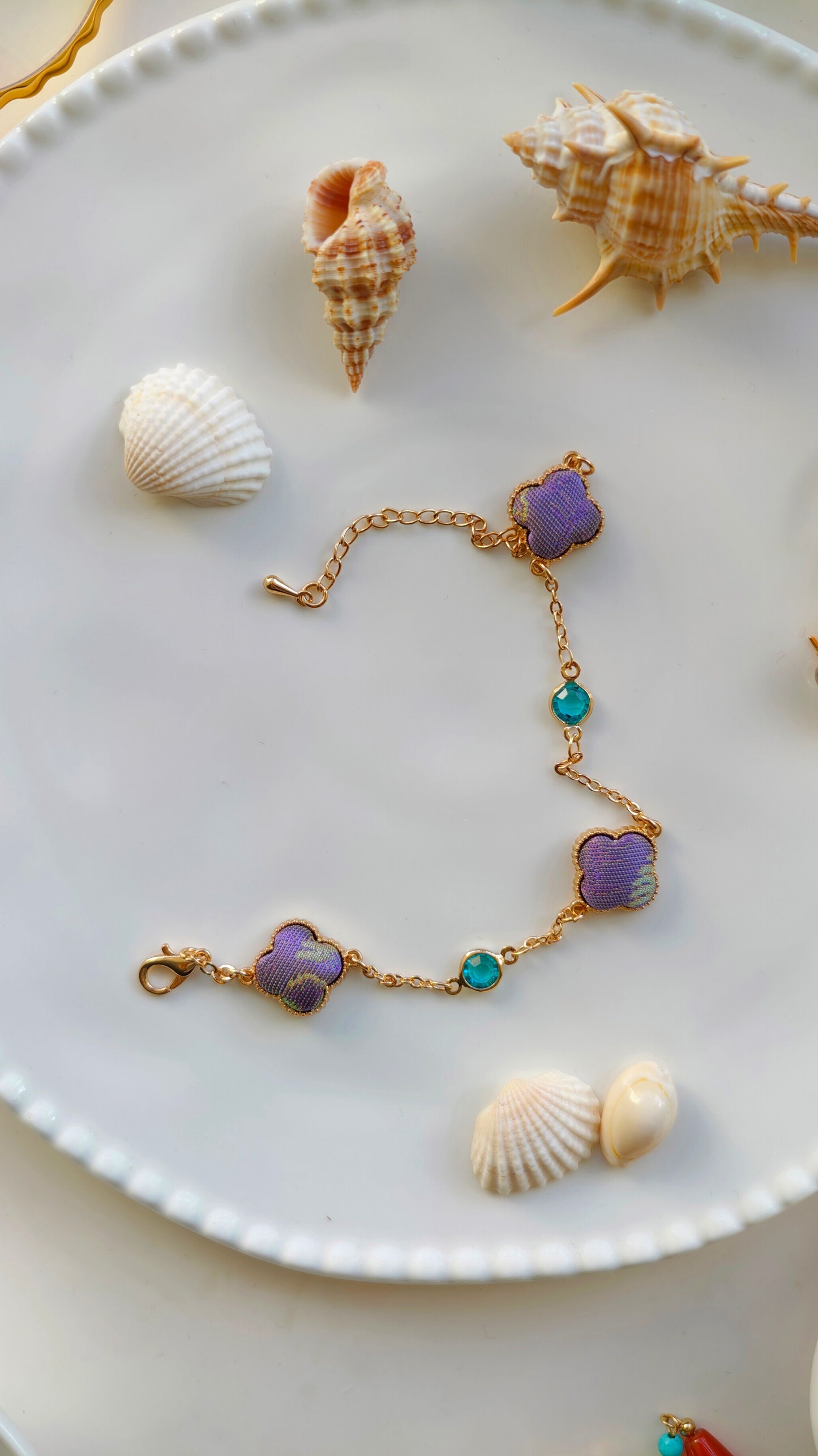 Four-Leaf Clover Bracelet