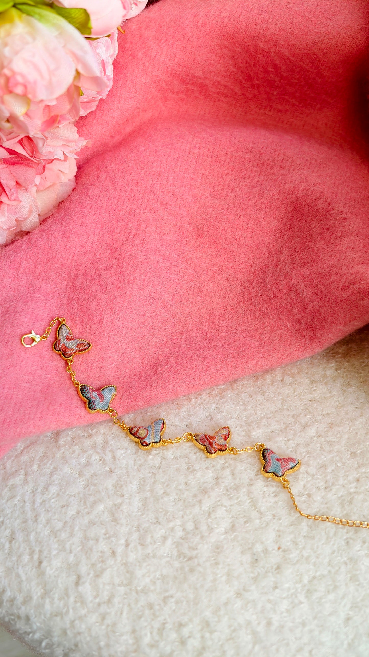 Shu Embroidery Butterfly Bracelet