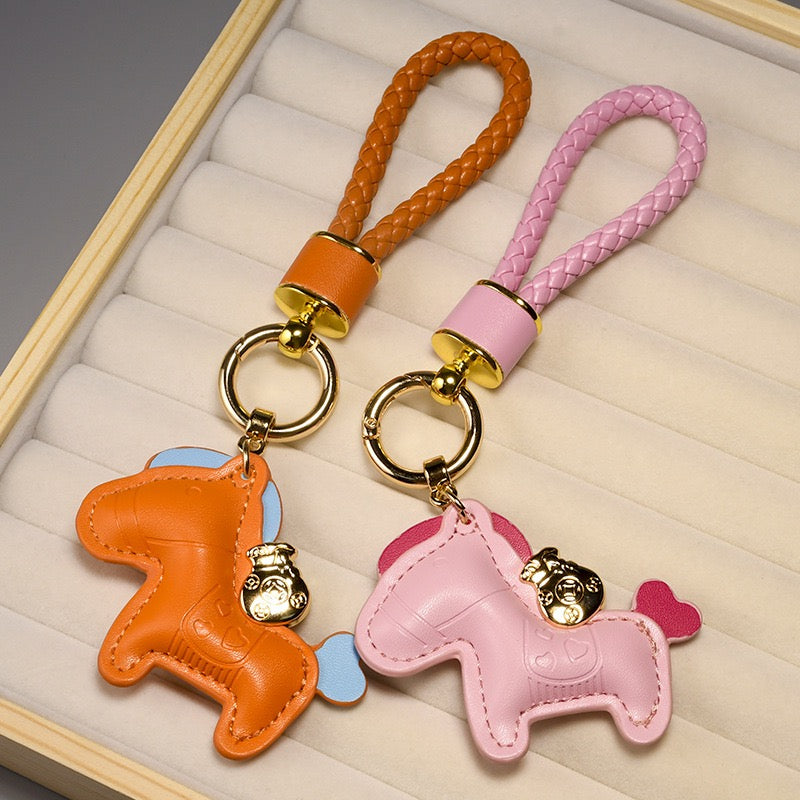The horse bag charm