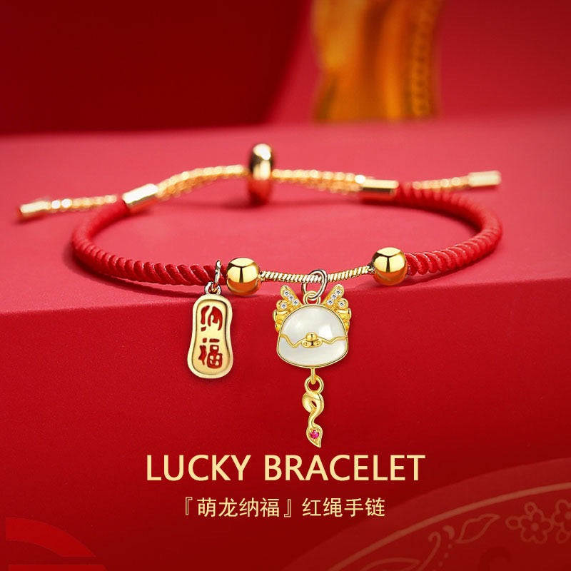Dragon Fu Blessing Lucky Bracelet