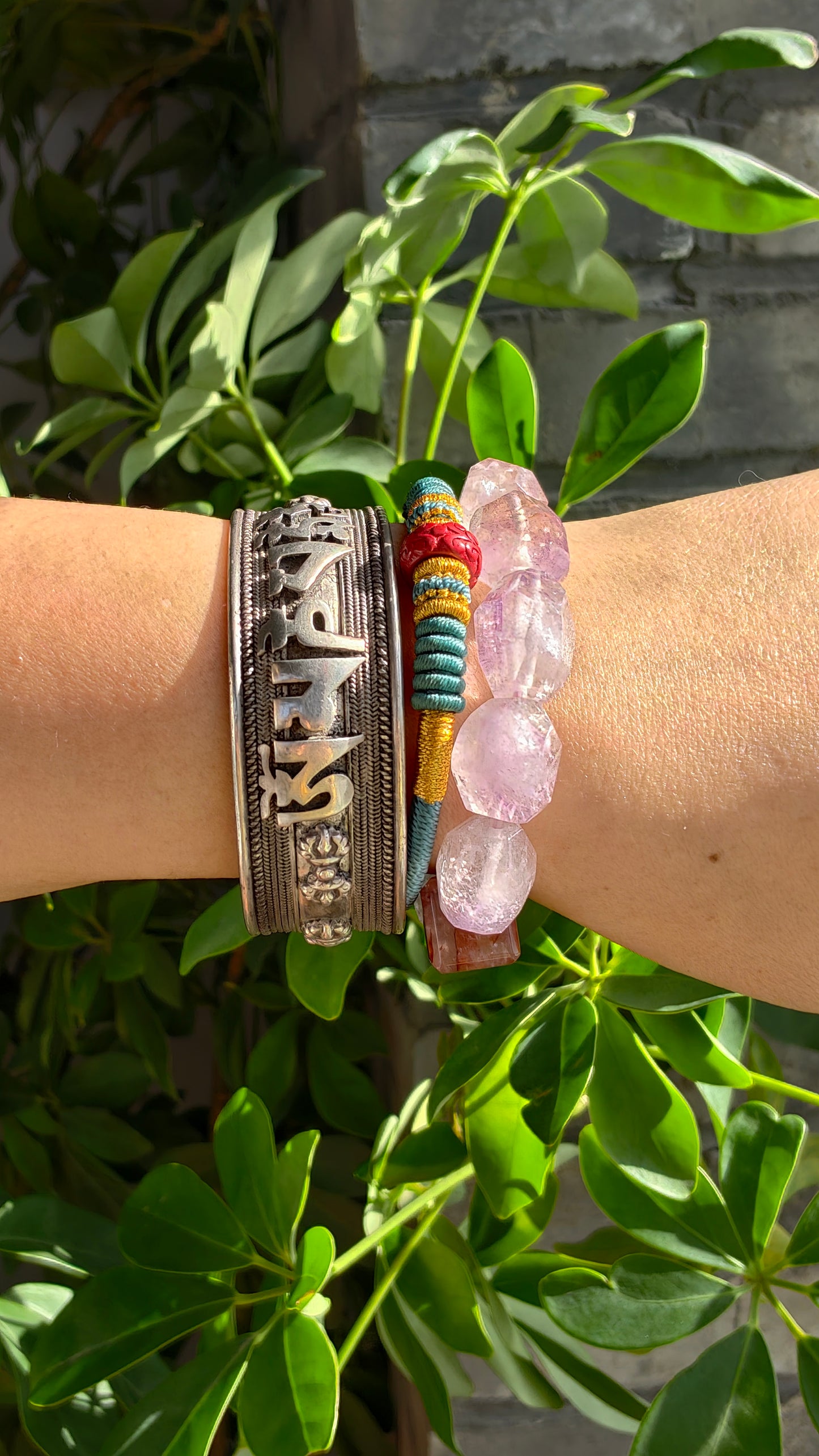 Amethyst bracelet