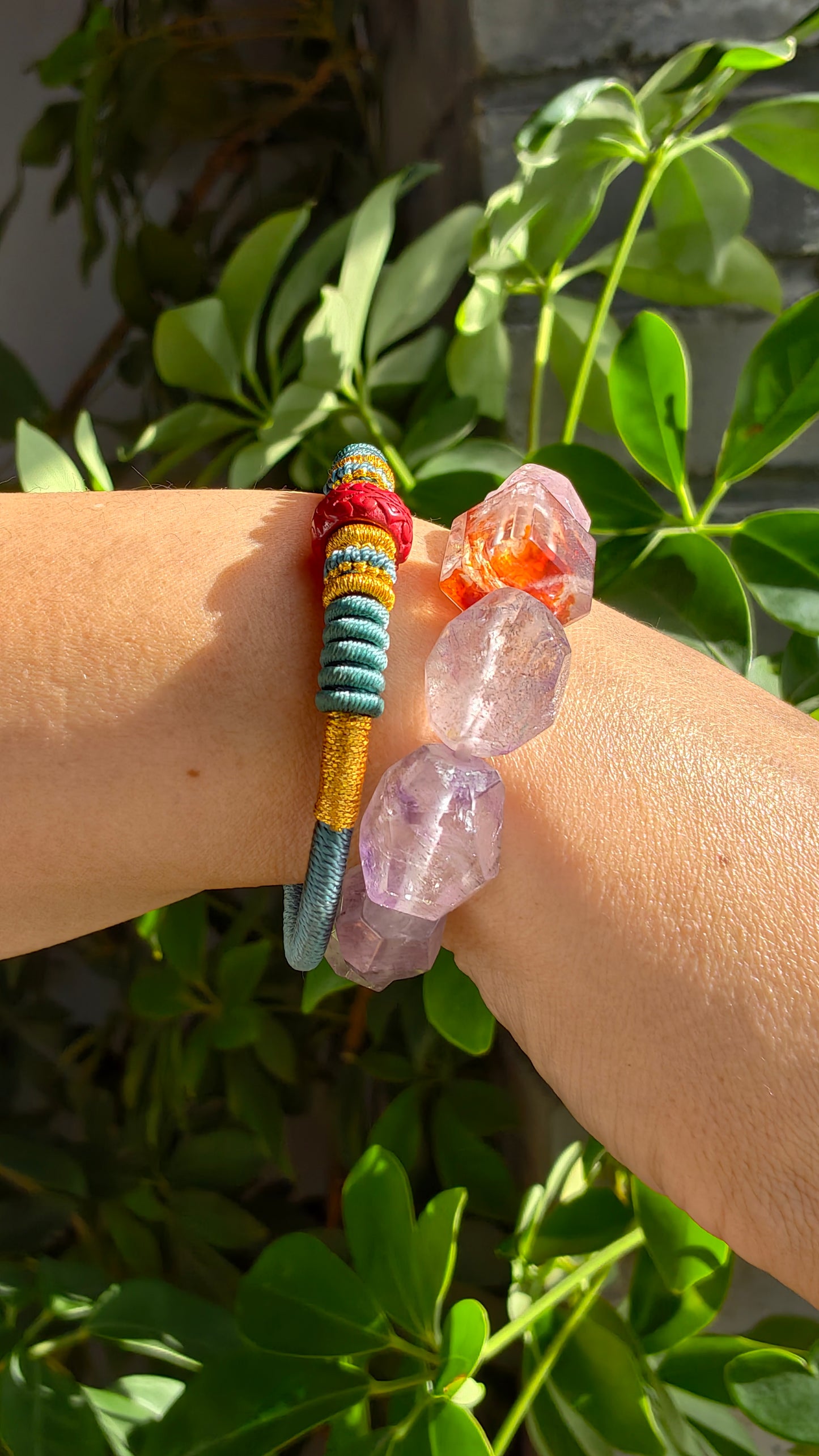 Amethyst bracelet
