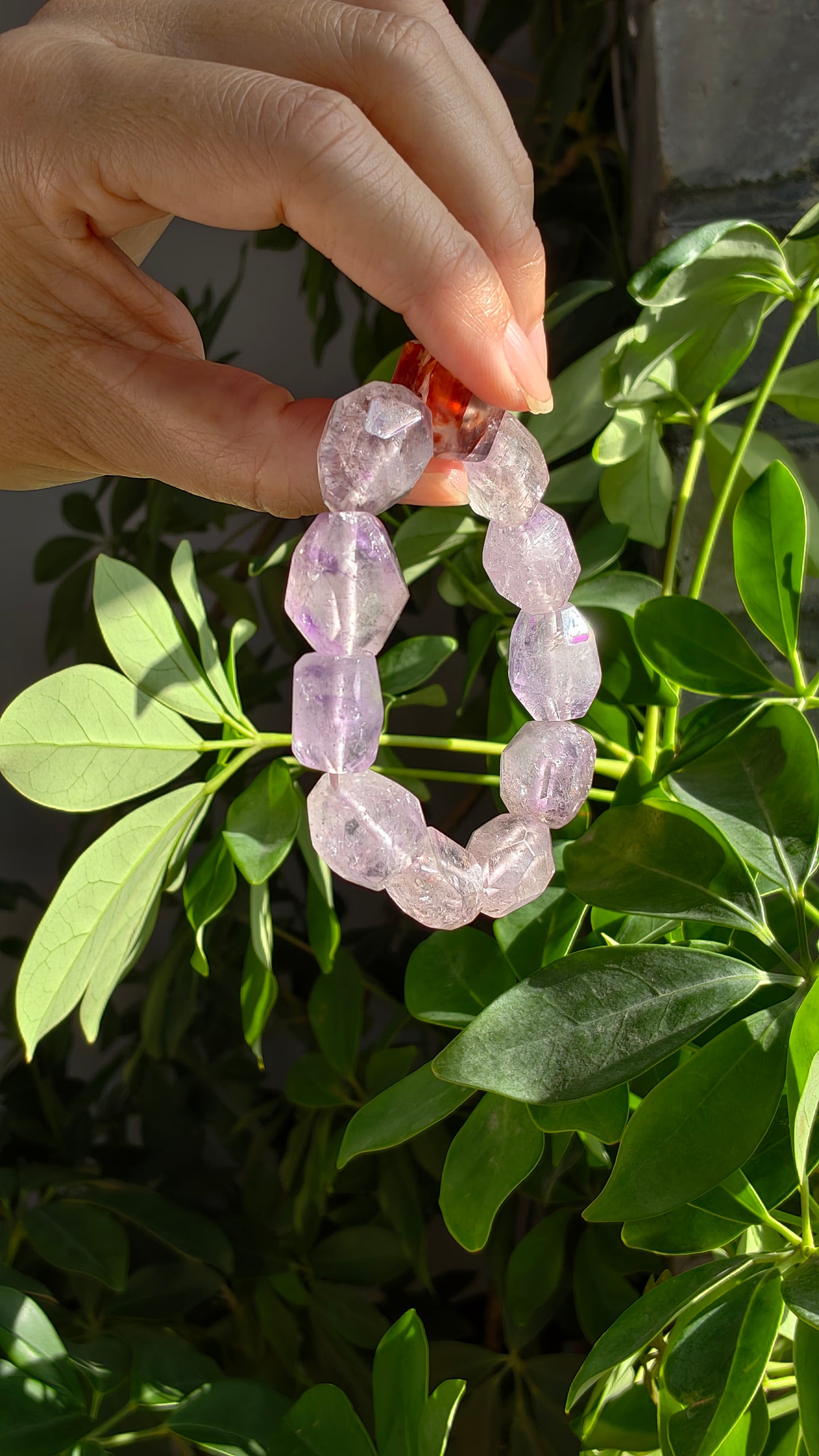 Amethyst bracelet