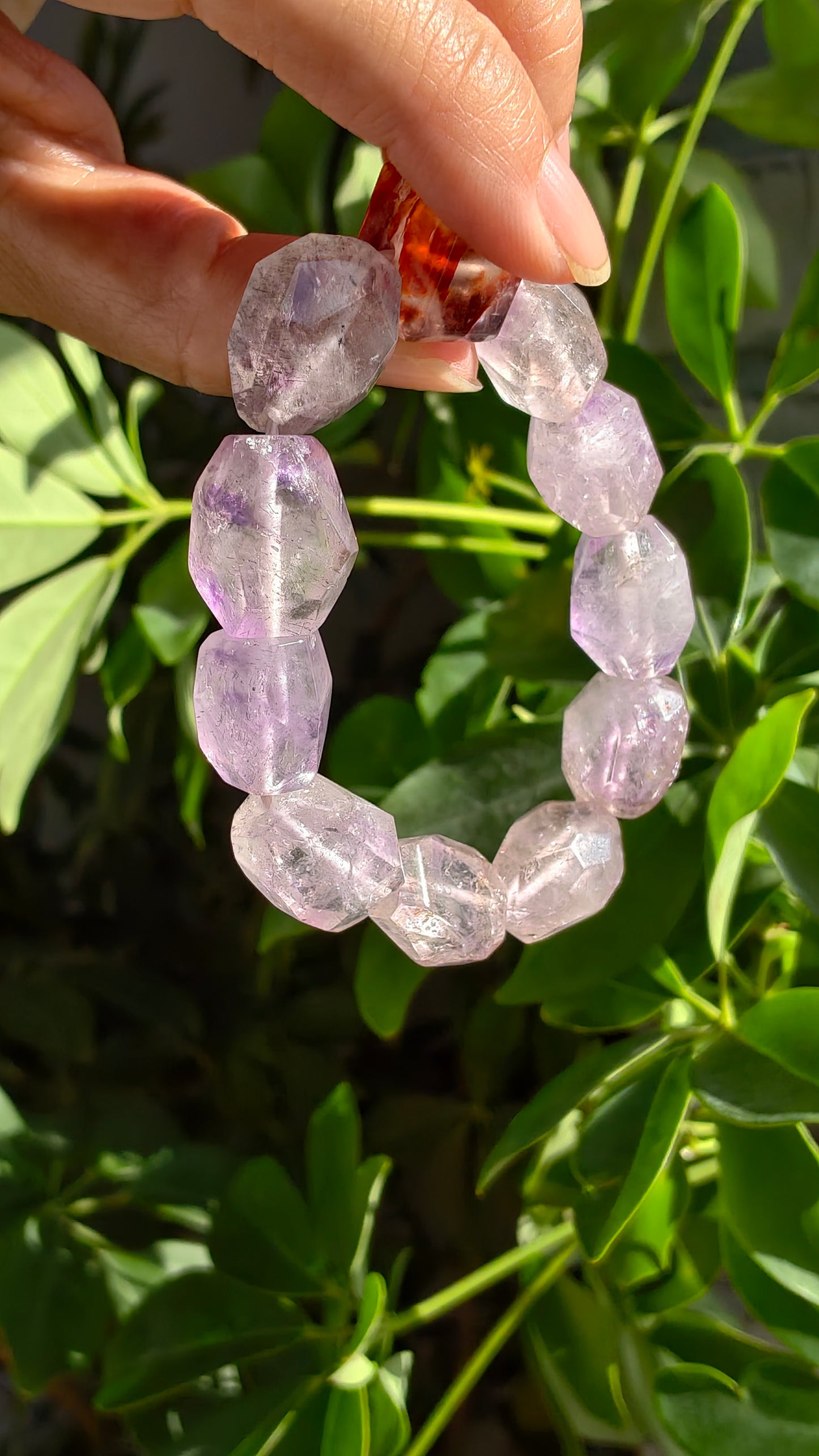 Amethyst bracelet