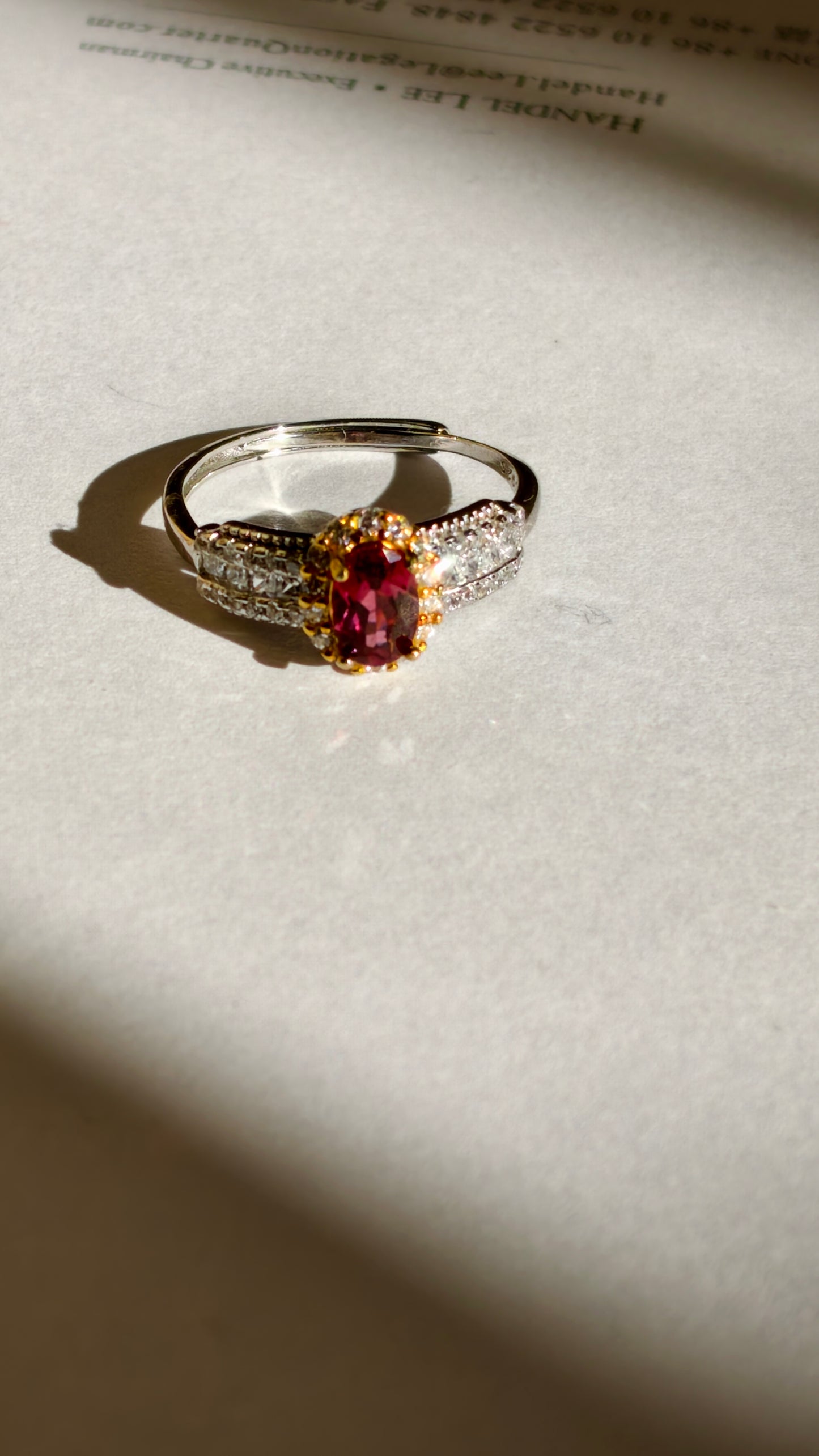 Vintage Garnet Ring