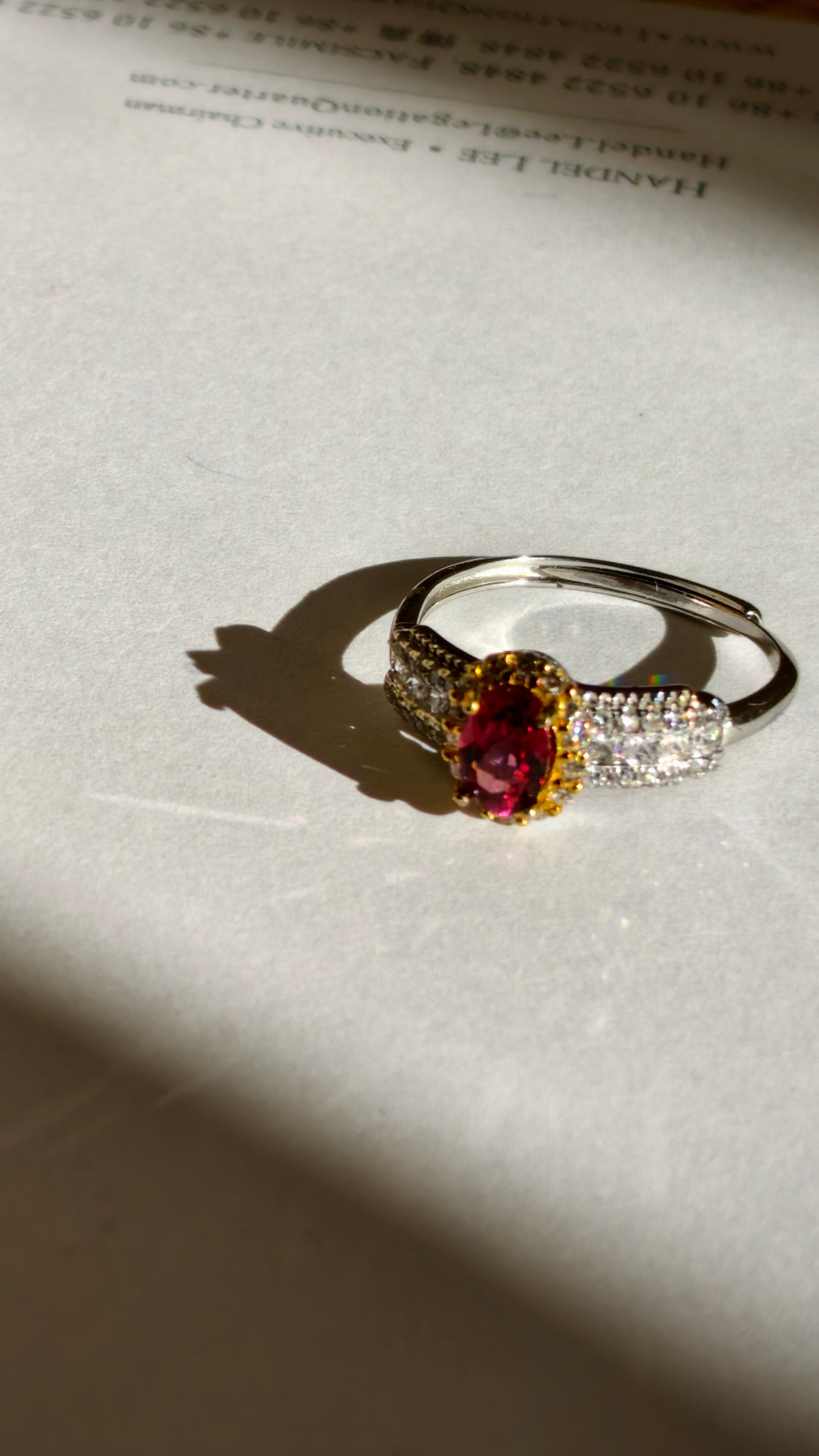 Vintage Garnet Ring